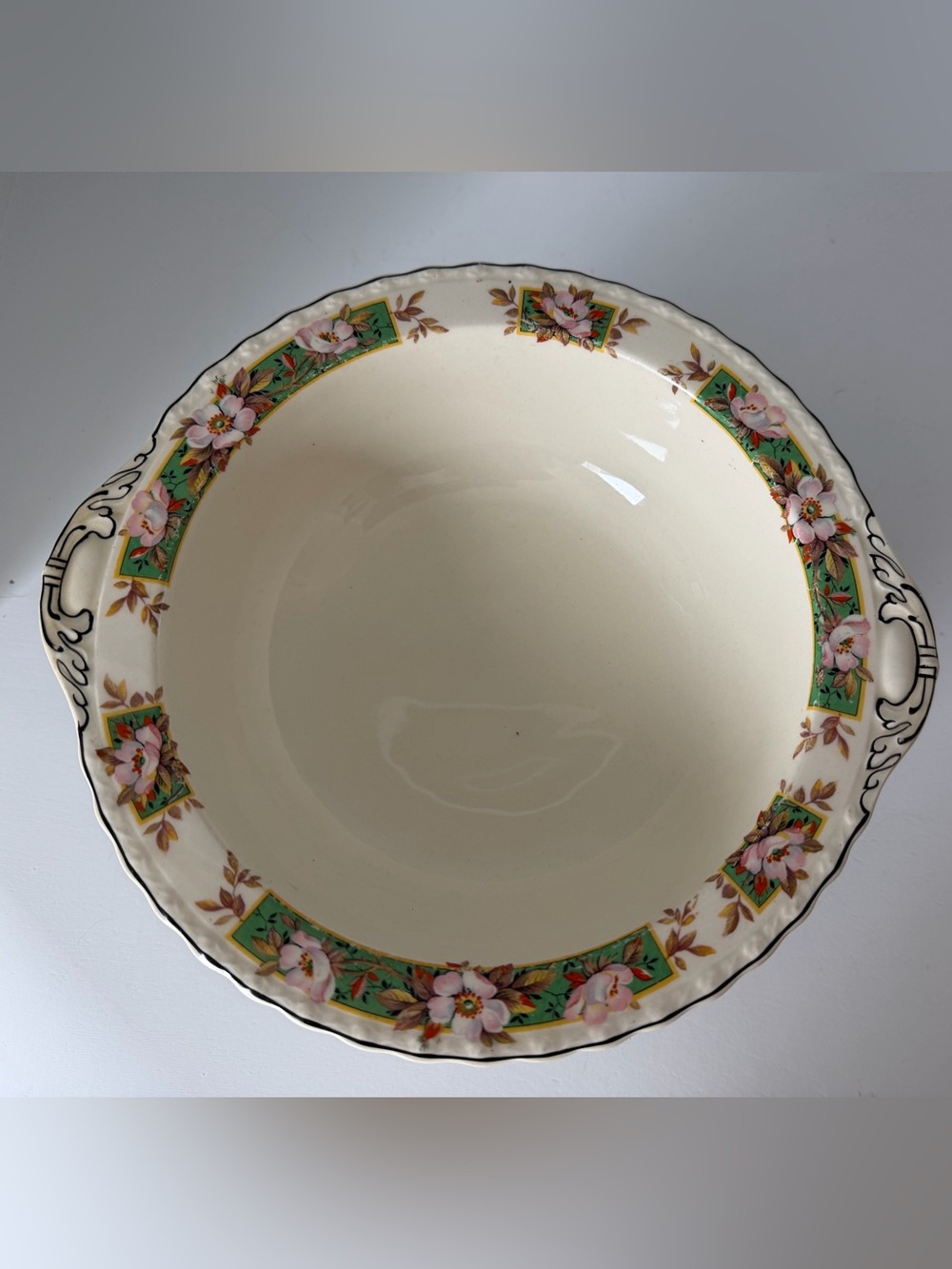 Vintage Myott Staffordshire Serving Bowl Made in England